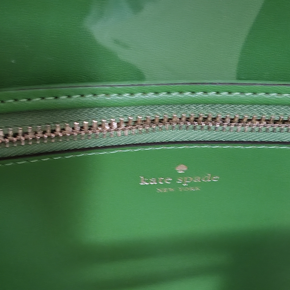 Kate Spade Green Transparent Tote Bag - Picture 4 of 6